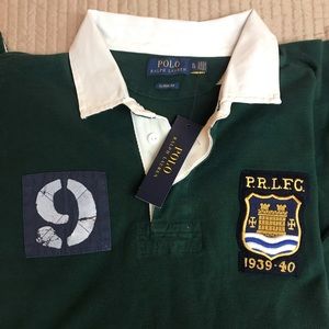 Brand new Polo with castle crest embroidery